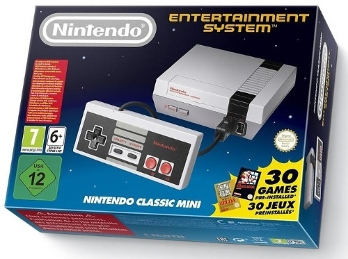 Nintendo NES Classic Mini i gruppen HEMELEKTRONIK / Spelkonsoler & Tillbehör / Nintendo NES Classic Mini hos TP E-commerce Nordic AB (38-4831)