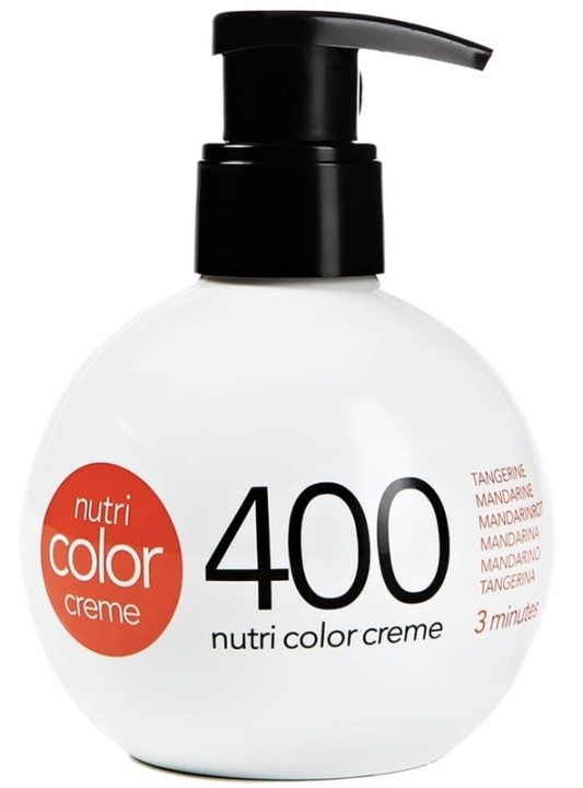 Revlon Nutri Color 400 Tangerine 240ml i gruppen SKÖNHET & HÄLSA / Hår & Styling / Hårvårdsprodukter / Hårfärg / Hårfärg & Färgbomb hos TP E-commerce Nordic AB (38-57215)