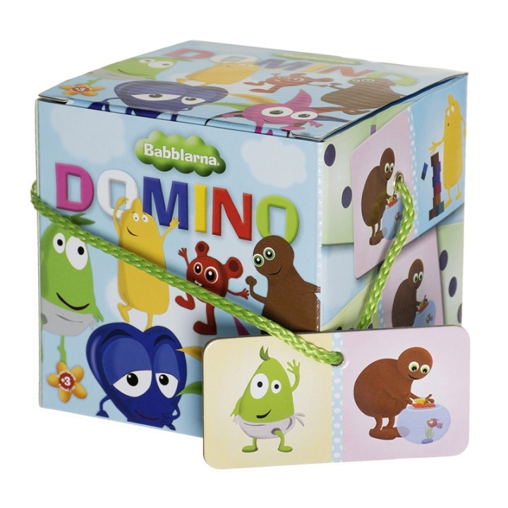 Babblarna Babblarna Domino (12415) i gruppen LEKSAKER, BARN- & BABYPRODUKTER / Spel / Barnspel hos TP E-commerce Nordic AB (38-59519)