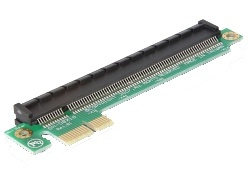 DELOCK PCIe Rasierkort i gruppen DATORER & KRINGUTRUSTNING / Nätverk / Nätverkskort / PCI Express hos TP E-commerce Nordic AB (38-61490)