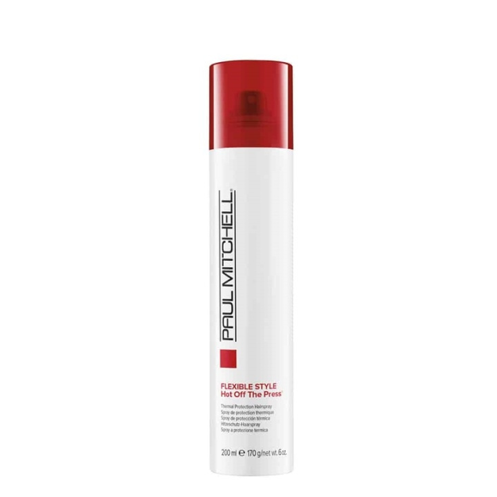 Paul Mitchell Hot Off The Press Thermal Protection Spray 200ml i gruppen SKÖNHET & HÄLSA / Hår & Styling / Hårvårdsprodukter / Värmeskydd hos TP E-commerce Nordic AB (38-68257)