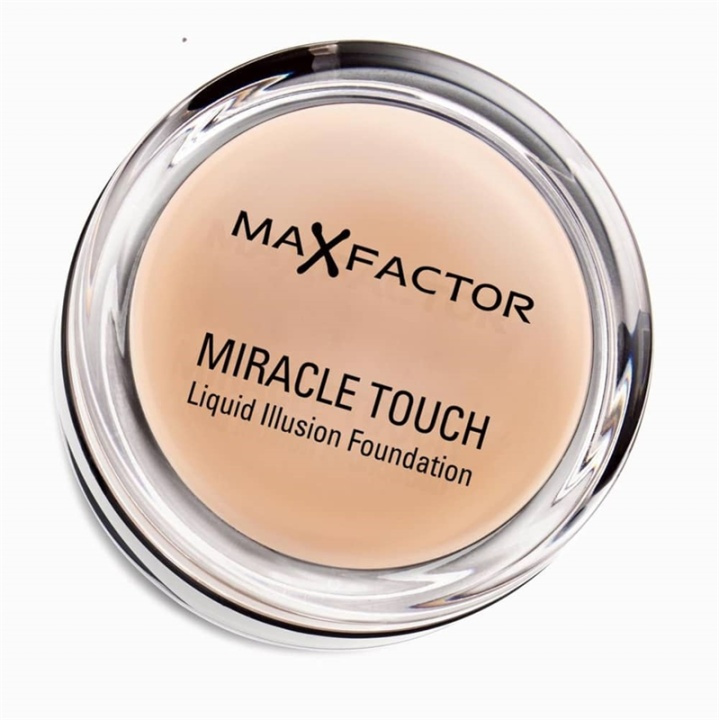 Max Factor Miracle Touch Foundation 75 Golden i gruppen SKÖNHET & HÄLSA / Makeup / Basmakeup / Foundation hos TP E-commerce Nordic AB (38-69013)