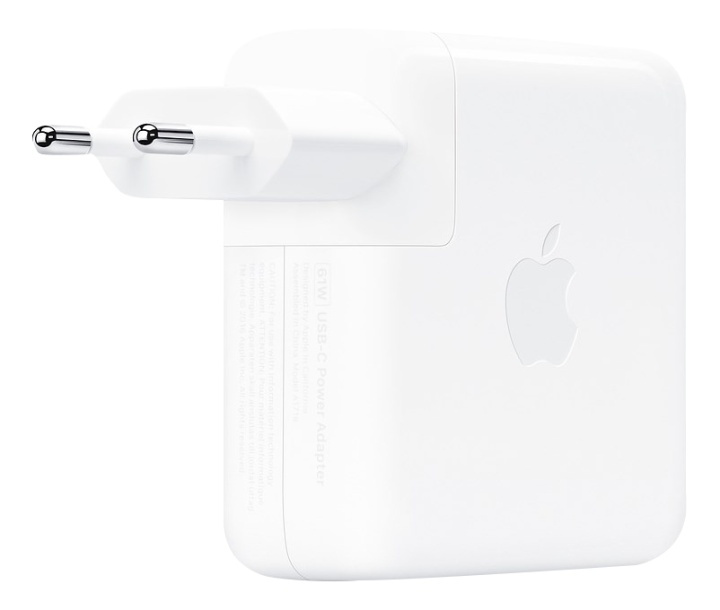 Apple USB-C - strömadapter - 61 Watt, Vit i gruppen DATORER & KRINGUTRUSTNING / Bärbara datorer & tillbehör / Datorladdare / Laddare till laptop / Apple hos TP E-commerce Nordic AB (38-77031)