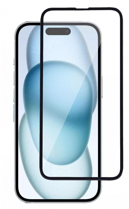 Skärmskydd i härdat glas till iPhone 15 i gruppen SMARTPHONE & SURFPLATTOR / Mobilskydd / Apple / iPhone 15 hos TP E-commerce Nordic AB (38-84238)