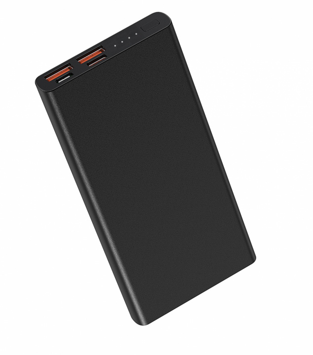 Powerbank 20000mAh 22.5W PD Snabbladdning m. digital display, Svart i gruppen SMARTPHONE & SURFPLATTOR / Laddare & Kablar / Powerbanks hos TP E-commerce Nordic AB (38-84477)