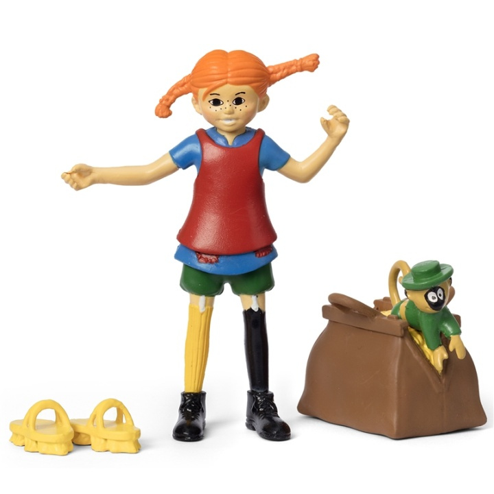 Pippi Pippi & Herr Nilsson i gruppen LEKSAKER, BARN- & BABYPRODUKTER / Leksaker / Figurer, Miniatyrer & tillbehör hos TP E-commerce Nordic AB (38-85273)