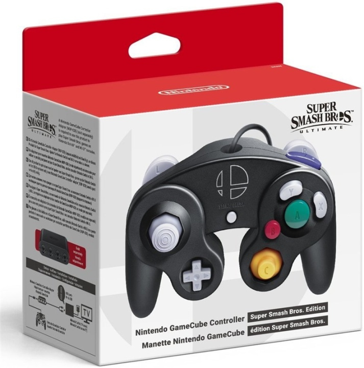 Nintendo GameCube Controller Super Smash Bros Edt (Nintendo Switch) i gruppen HEMELEKTRONIK / Spelkonsoler & Tillbehör / Nintendo Switch / Tillbehör hos TP E-commerce Nordic AB (38-88561)