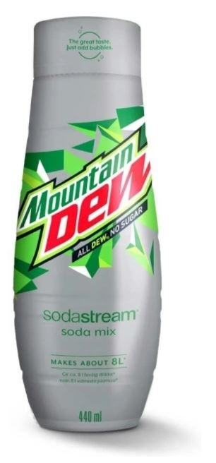 SodaStream Mountain Dew Diet 440ml - Ger 8 liter i gruppen HEM, HUSHÅLL & TRÄDGÅRD / Hushållsmaskiner / Vatten & Juice / Kolsyremaskiner / Smaker hos TP E-commerce Nordic AB (38-89344)