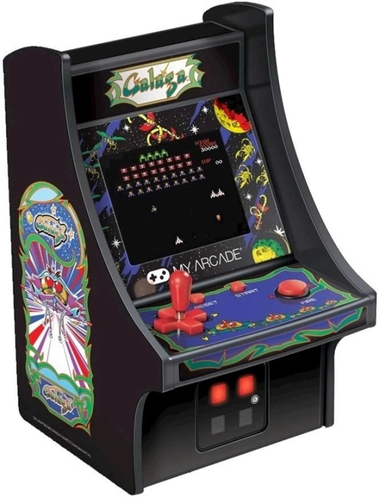 My Arcade Micro Player Galaga Retro i gruppen HEMELEKTRONIK / Spelkonsoler & Tillbehör / Övriga spel & tillbehör hos TP E-commerce Nordic AB (38-89561)