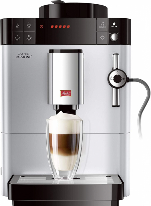 Melitta Caffeo Passione F530-101, helautomatisk kaffemaskin i gruppen HEM, HUSHÅLL & TRÄDGÅRD / Hushållsmaskiner / Kaffemaskiner & Tillbehör / Espressomaskiner hos TP E-commerce Nordic AB (38-94507)