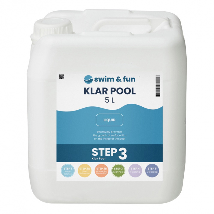 KlarPool 5 liter i gruppen HEM, HUSHÅLL & TRÄDGÅRD / Trädgårdsprodukter / Pool & Pooltillbehör / Poolkem hos TP E-commerce Nordic AB (38-95645)