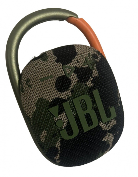 JBL Clip 4 Trådlös högtalare, Camo i gruppen HEMELEKTRONIK / Ljud & Bild / Högtalare & Tillbehör / Bluetooth-högtalare / Bärbara högtalare hos TP E-commerce Nordic AB (38-96856)