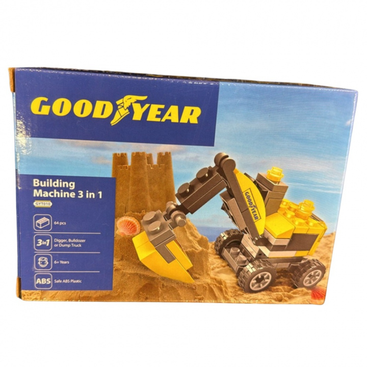 Goodyear licenced Lego - 3 in 1 - Building Machines i gruppen LEKSAKER, BARN- & BABYPRODUKTER / Leksaker / Byggleksaker / Lego hos TP E-commerce Nordic AB (38-97628)