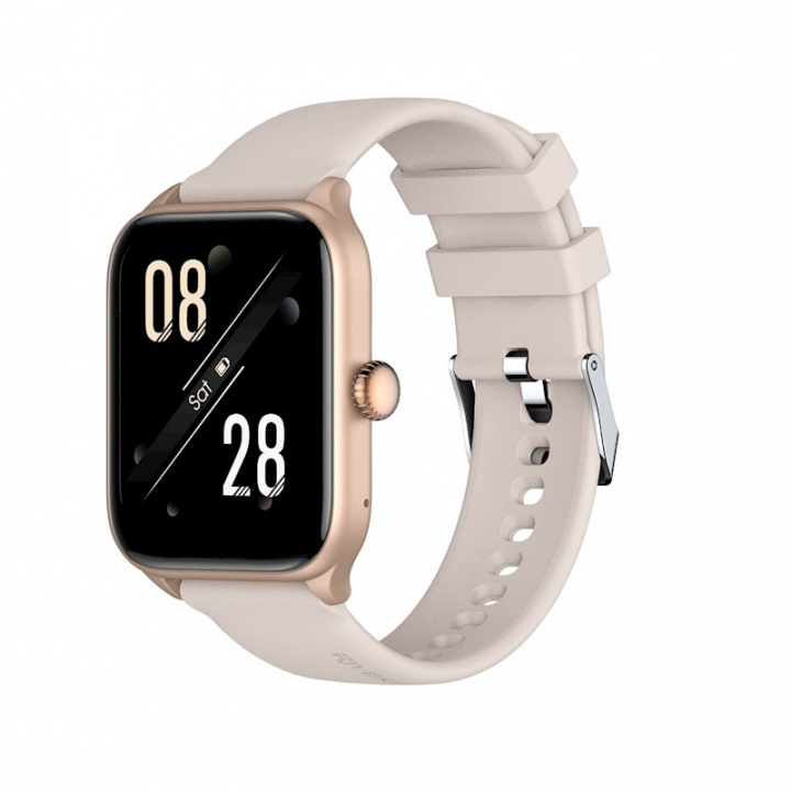 Riversong Motive 6 Pro Smartwatch, Roséguld i gruppen SPORT, FRITID & HOBBY / Smartwatch & Aktivitetsarmband / Smartwatches hos TP E-commerce Nordic AB (38-97639)