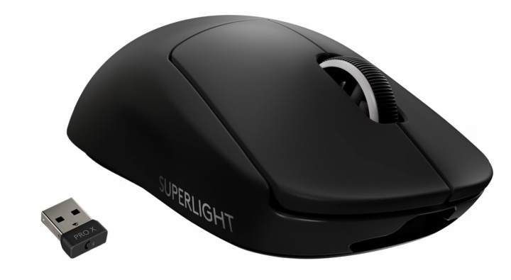 Logitech PRO X SUPERLIGHT Trådlös Gamingmus, Svart i gruppen DATORER & KRINGUTRUSTNING / Gaming / Möss hos TP E-commerce Nordic AB (38-98477)