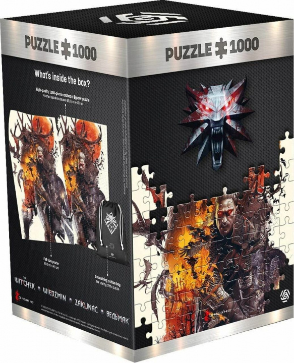 Good Loot Pussel 1000 bitar - The Witcher: Monsters i gruppen SPORT, FRITID & HOBBY / Hobby / Pussel hos TP E-commerce Nordic AB (38-99406)