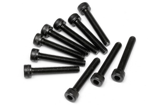 Cap Head Screw M4X25Mm (10Pcs) i gruppen LEKSAKER, BARN- & BABYPRODUKTER / Radiostyrt / Reservdelar & Extra Tillbehör / HPI / Skruvar/Fästen / Skruvar hos TP E-commerce Nordic AB (A04226)