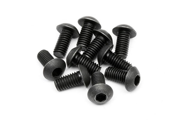 Button Head Hex Socket Screw M3X6Mm i gruppen LEKSAKER, BARN- & BABYPRODUKTER / Radiostyrt / Reservdelar & Extra Tillbehör / HPI / Skruvar/Fästen / Skruvar hos TP E-commerce Nordic AB (A04395)