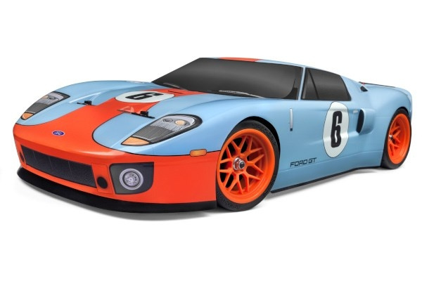 FORD GT HERITAGE PAINTED BODY (200MM) i gruppen LEKSAKER, BARN- & BABYPRODUKTER / Radiostyrt / Reservdelar & Extra Tillbehör / HPI / Karosser & Tillbehör / Målade karosser hos TP E-commerce Nordic AB (A04541)