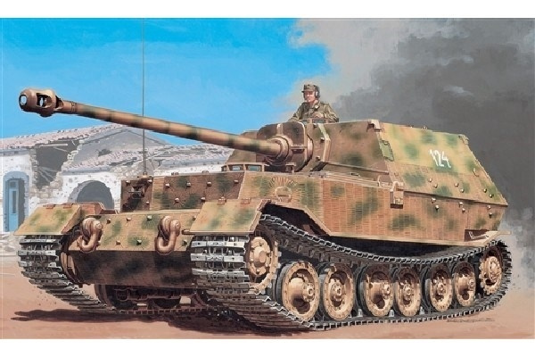 Italeri 1:35 Sd.Kfz.184 PanzerJaeger Elefant i gruppen SPORT, FRITID & HOBBY / Hobby / Plastmodeller / Militärfordon (Land) hos TP E-commerce Nordic AB (A07054)