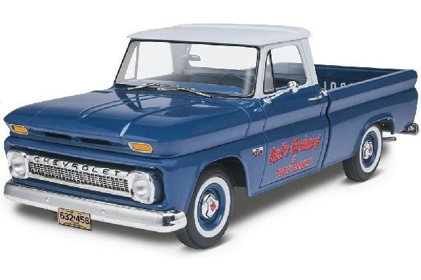 Revell 1966 Chevy Fleetside Pickup i gruppen SPORT, FRITID & HOBBY / Hobby / Plastmodeller / Bilar hos TP E-commerce Nordic AB (A08018)