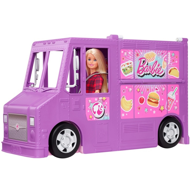 Barbie Food Truck i gruppen LEKSAKER, BARN- & BABYPRODUKTER / Leksaker / Dockor & Tillbehör hos TP E-commerce Nordic AB (A08326)