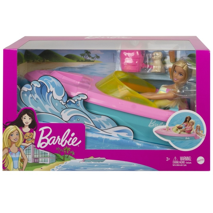 Barbie Doll and Boat i gruppen LEKSAKER, BARN- & BABYPRODUKTER / Leksaker / Dockor & Tillbehör hos TP E-commerce Nordic AB (A08333)