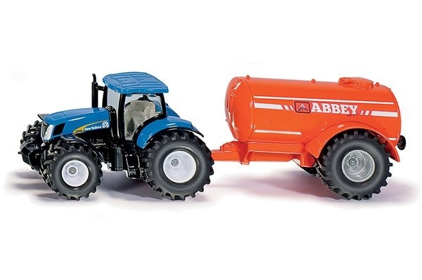 Tractor single axle tank 1:50 i gruppen LEKSAKER, BARN- & BABYPRODUKTER / Leksaker / Leksaksbilar & andra fordon hos TP E-commerce Nordic AB (A09992)