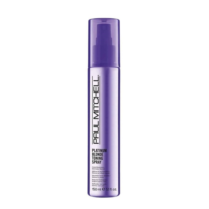 Paul Mitchell Platinum Blonde Toning Spray 150ml i gruppen SKÖNHET & HÄLSA / Hår & Styling / Hårvårdsprodukter / Balsamspray/kur hos TP E-commerce Nordic AB (A12700)