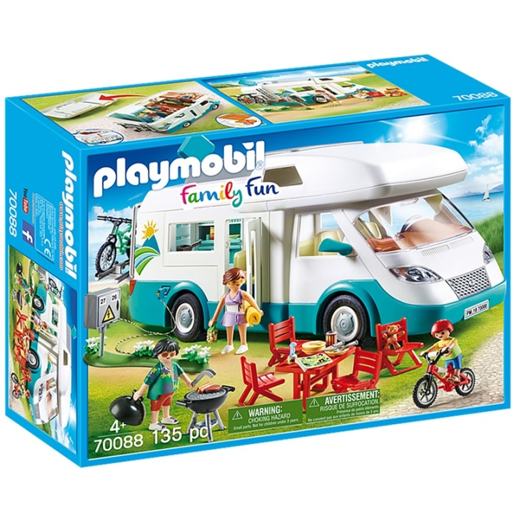 Playmobil Familjehusbil i gruppen LEKSAKER, BARN- & BABYPRODUKTER / Leksaker / Figurer, Miniatyrer & tillbehör hos TP E-commerce Nordic AB (A13527)