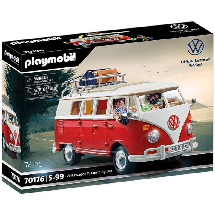 Playmobil Volkswagen T1 Folkabuss i gruppen LEKSAKER, BARN- & BABYPRODUKTER / Leksaker / Leksaksbilar & andra fordon hos TP E-commerce Nordic AB (A13555)