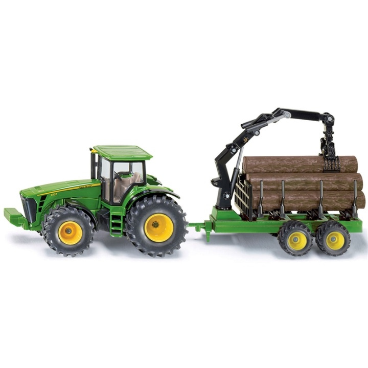 SIKU John Deere Skogstrailer 1:50 i gruppen LEKSAKER, BARN- & BABYPRODUKTER / Leksaker / Övriga leksaker hos TP E-commerce Nordic AB (A13575)