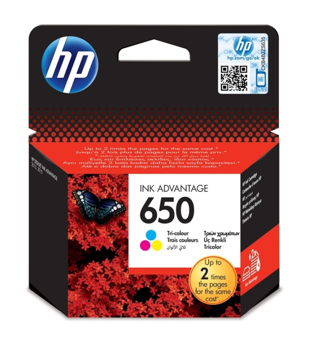 HP CZ102AE bläckpatroner 1 styck Original Cyan, Magenta, Gul i gruppen DATORER & KRINGUTRUSTNING / Skrivare & Tillbehör / Bläck & Toner / Bläckpatroner / HP hos TP E-commerce Nordic AB (A14176)