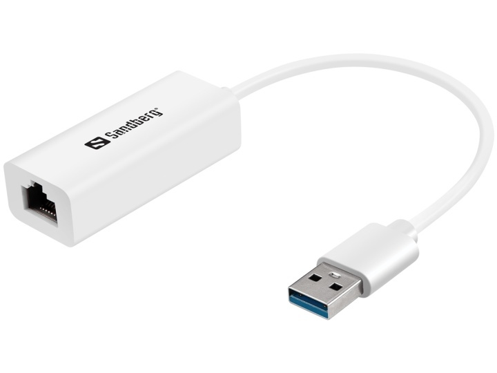 Sandberg USB3.0 Gigabit Network Adapter i gruppen DATORER & KRINGUTRUSTNING / Nätverk / Nätverkskort / USB hos TP E-commerce Nordic AB (A14295)