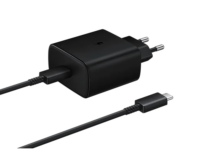 Samsung EP-TA845 Snabbladdare PD 3.0 45W med kabel 1 m, Svart i gruppen SMARTPHONE & SURFPLATTOR / Laddare & Kablar / Väggladdare / Väggladdare Typ C hos TP E-commerce Nordic AB (A15057)