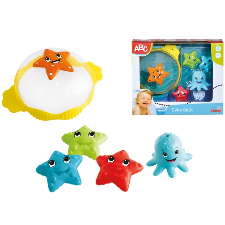 ABC Bath Fun Set i gruppen LEKSAKER, BARN- & BABYPRODUKTER / Uteleksaker / Badleksaker & Vattenleksaker hos TP E-commerce Nordic AB (A17499)