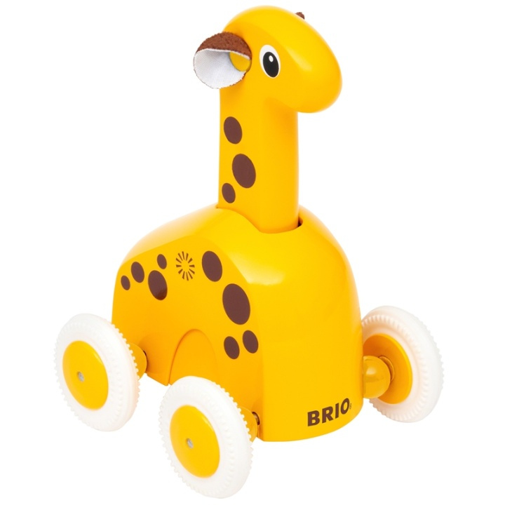 Brio 30229 Push & Go Giraff i gruppen LEKSAKER, BARN- & BABYPRODUKTER / Babyleksaker / Aktivitetsleksaker hos TP E-commerce Nordic AB (A17600)