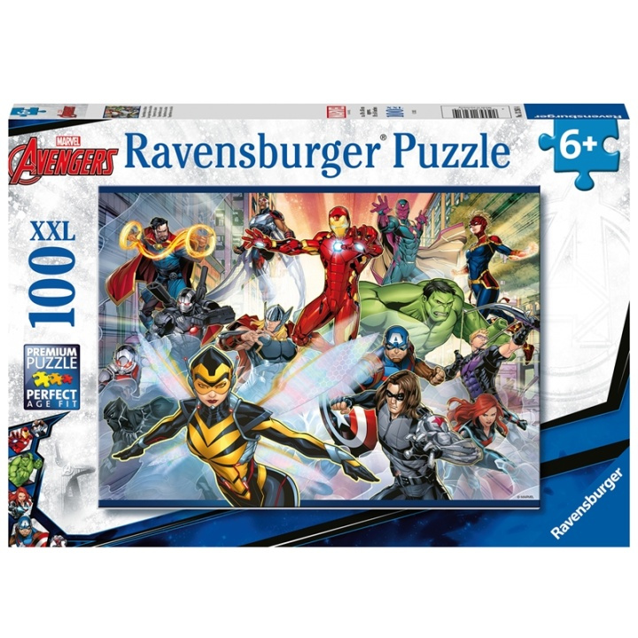 Ravensburger Avengers 100p i gruppen LEKSAKER, BARN- & BABYPRODUKTER / Leksaker / Barnpussel hos TP E-commerce Nordic AB (A17994)