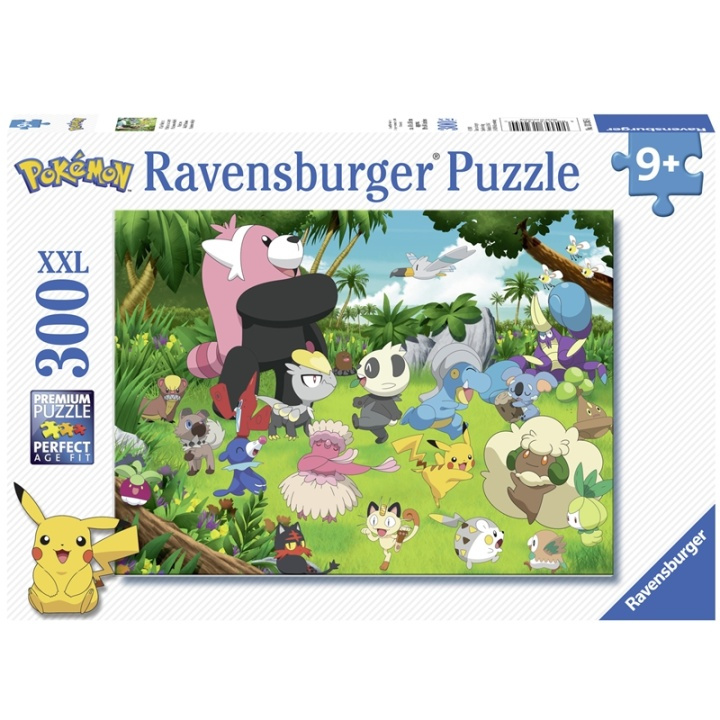 Ravensburger Wild Pokémon 300p i gruppen LEKSAKER, BARN- & BABYPRODUKTER / Leksaker / Barnpussel hos TP E-commerce Nordic AB (A18023)