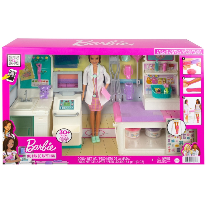 Barbie Fast Cast Clinic i gruppen LEKSAKER, BARN- & BABYPRODUKTER / Leksaker / Dockor & Tillbehör hos TP E-commerce Nordic AB (A18283)