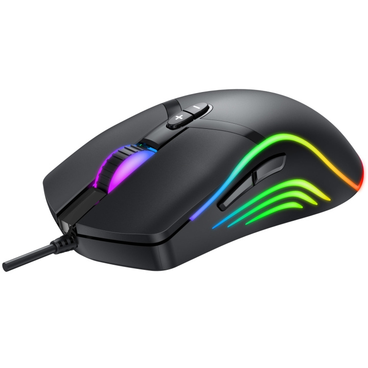 Denver Gaming mouse with RGB light i gruppen DATORER & KRINGUTRUSTNING / Gaming / Möss hos TP E-commerce Nordic AB (A18592)