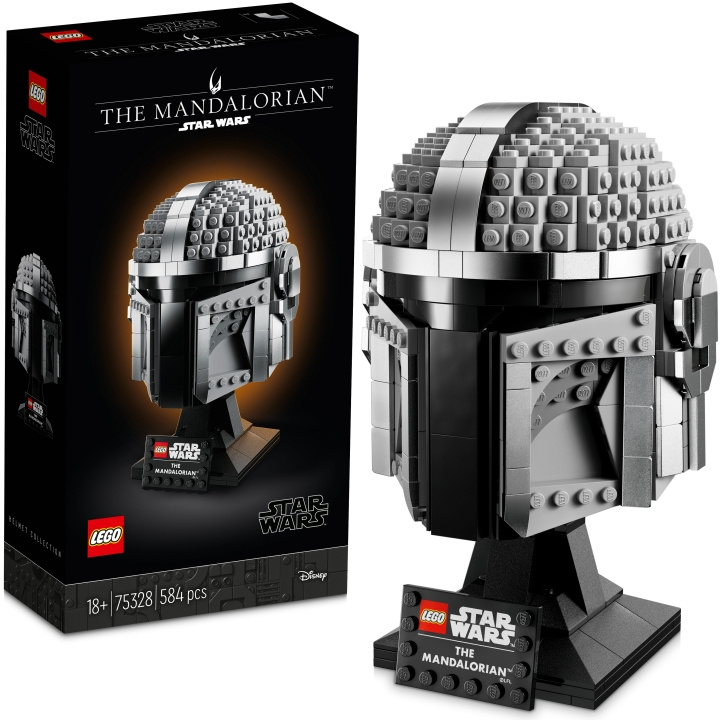 LEGO Star Wars - The Mandalorian Helmet 75328 i gruppen LEKSAKER, BARN- & BABYPRODUKTER / Leksaker / Byggleksaker / Lego hos TP E-commerce Nordic AB (A19013)