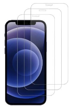 3-pack Skärmskydd till iPhone 12/12 Pro i 20D härdat glas i gruppen SMARTPHONE & SURFPLATTOR / Mobilskydd / Apple / iPhone 12/12 Pro hos TP E-commerce Nordic AB (A20887PKT)