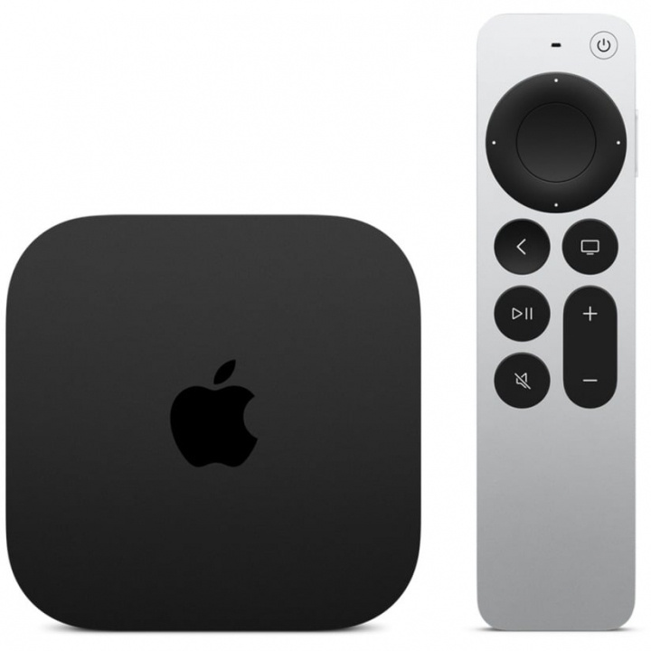 Apple TV 4K (2022) - WiFi - 64GB i gruppen HEMELEKTRONIK / Ljud & Bild / TV & Tillbehör / Mediaspelare & Smart TV-boxar hos TP E-commerce Nordic AB (A22440)