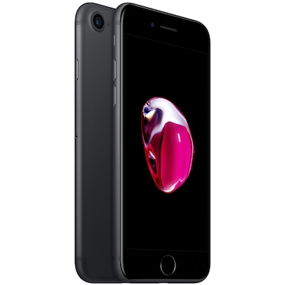 Preowned Apple iPhone 7 128 GB, Svart - Good Condition i gruppen SMARTPHONE & SURFPLATTOR / Mobiltelefoner & smartphones hos TP E-commerce Nordic AB (A22554)