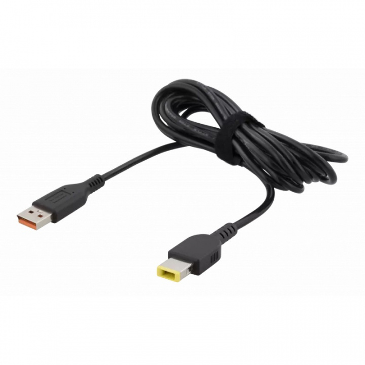 DELTACO YOGA3 to Lenovo Power cable i gruppen DATORER & KRINGUTRUSTNING / Bärbara datorer & tillbehör / Datorladdare / Laddare till laptop / IBM/Lenovo hos TP E-commerce Nordic AB (A22564)