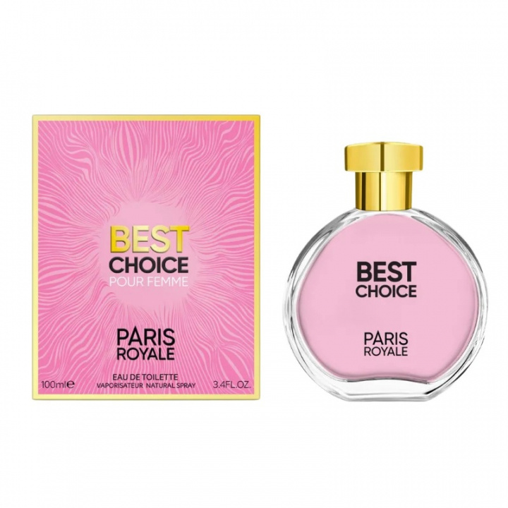 Paris Royale PR004: Best Choice for Woman 100ml EDT i gruppen SKÖNHET & HÄLSA / Doft & Parfym / Parfym / Parfym för henne hos TP E-commerce Nordic AB (A22613)