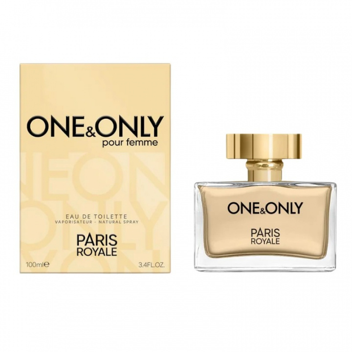 Paris Royale PR006: One and Only for Woman 100ml EDT i gruppen SKÖNHET & HÄLSA / Doft & Parfym / Parfym / Parfym för henne hos TP E-commerce Nordic AB (A22614)