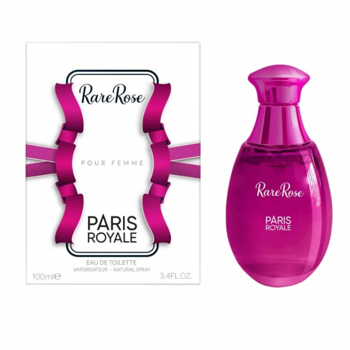 Paris Royale PR009: Rare Rose for Woman 100ml EDT i gruppen SKÖNHET & HÄLSA / Doft & Parfym / Parfym / Parfym för henne hos TP E-commerce Nordic AB (A22615)