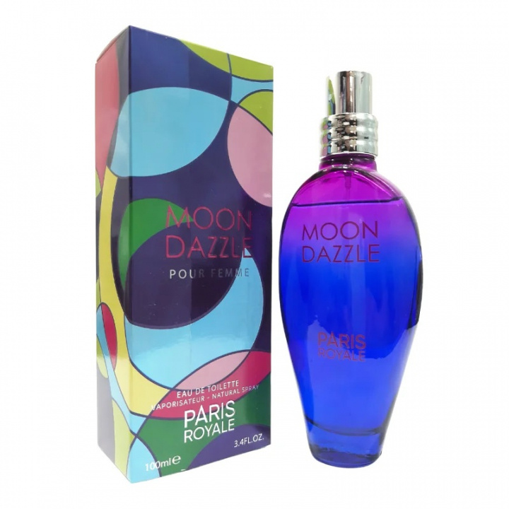 Paris Royale PR015: Moon Dazzle for Woman 100ml EDT i gruppen SKÖNHET & HÄLSA / Doft & Parfym / Parfym / Parfym för henne hos TP E-commerce Nordic AB (A22617)